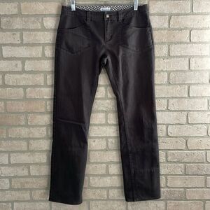 Columbia Hiking outdoor pants plaid cuff size 8